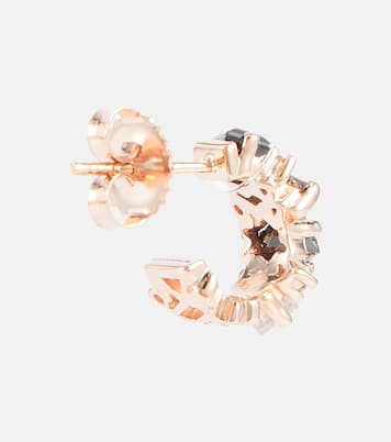 Ohrringe aus 14kt Roségold mit Edelsteinen | Suzanne Kalan