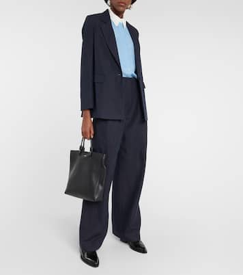 Colorblock silk blouse | Dorothee Schumacher