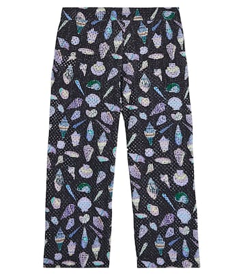 Bedruckte Hose aus Baumwolle | Marysia Bumby