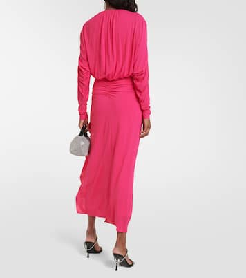 Ellie ruched maxi dress | Simkhai