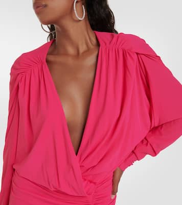 Ellie ruched maxi dress | Simkhai