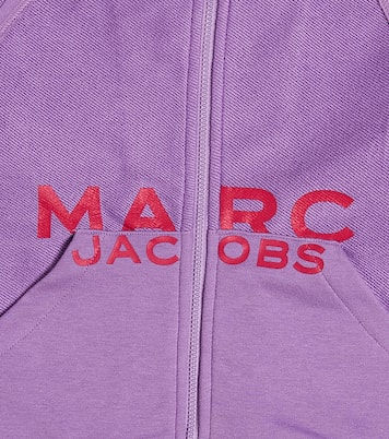 Sudadera en mezcla de algodón con logo | Marc Jacobs Kids