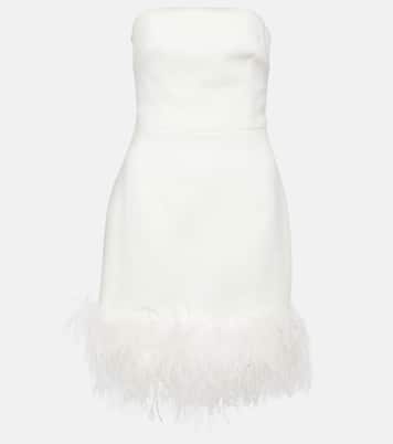Robe de mariée Evelyn à plumes | Rebecca Vallance