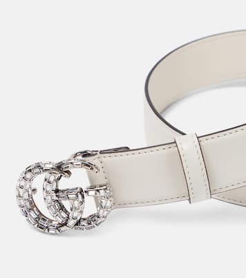 Verzierter Gürtel GG aus Leder | Gucci