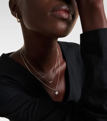 Collier en or 10 ct et diamants | Stone and Strand
