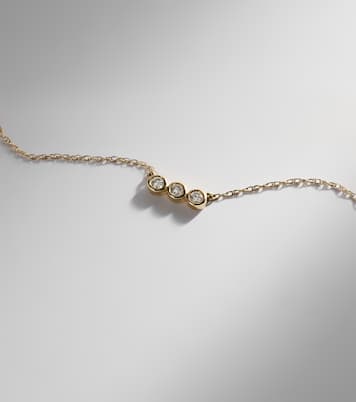 Collier en or 10 ct et diamants | Stone and Strand