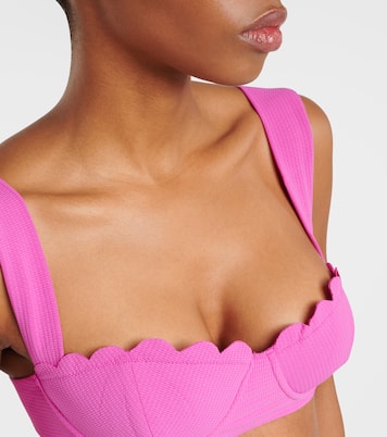 Top de bikini North festoneado | Marysia