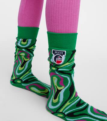 X Fusalp Socken Marmo aus einem Wollgemisch | Pucci