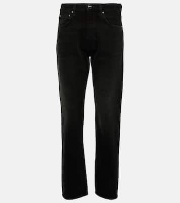 Jean raccourci à taille mi-haute | Toteme