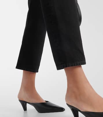 Jean raccourci à taille mi-haute | Toteme