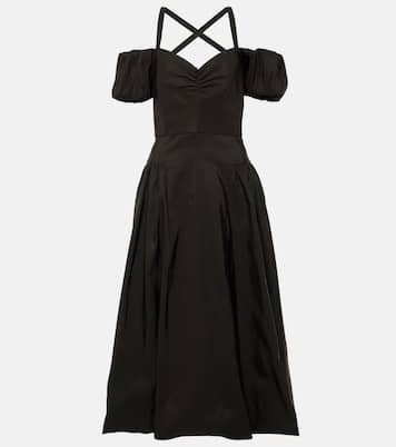 Vestido midi de seda | Markarian