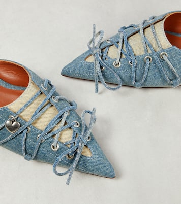 Slippers in denim | Acne Studios
