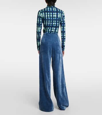 White Label Weite Hose Aria aus Chenille | Proenza Schouler