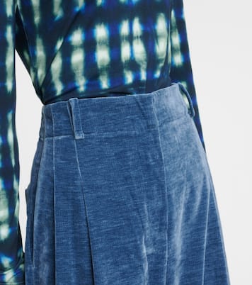 White Label Weite Hose Aria aus Chenille | Proenza Schouler