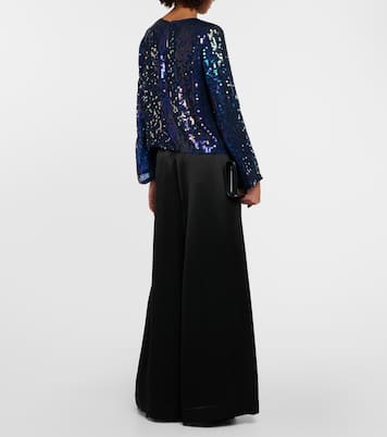 Top Evie mit Pailletten | Velvet