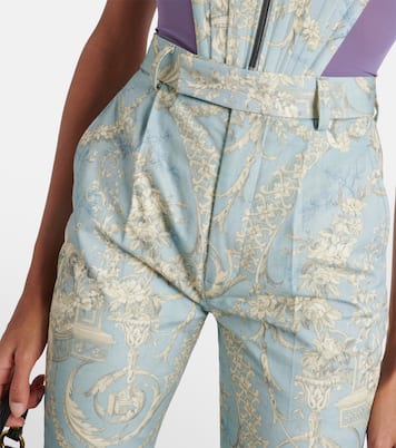 Pantalones flared Ray en algodón | Vivienne Westwood