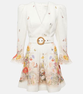 Minikleid Tranquillity aus Leinen | Zimmermann