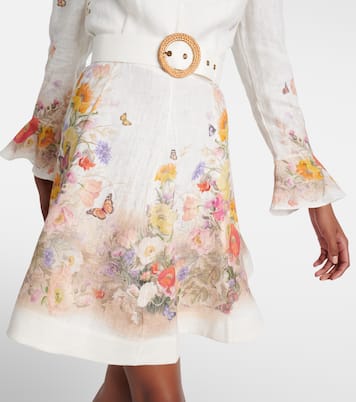 Minikleid Tranquillity aus Leinen | Zimmermann