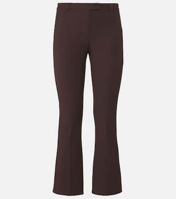 Pantaloni slim cropped in misto cotone  | 'S Max Mara