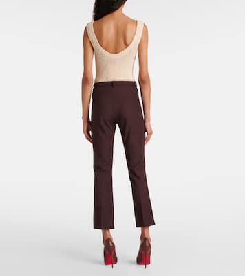 Pantaloni slim cropped in misto cotone  | 'S Max Mara