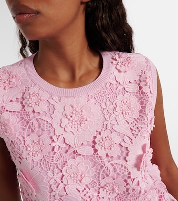 Top con encaje floral | Oscar de la Renta