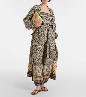 Mono Hede de seda estampado | Loro Piana