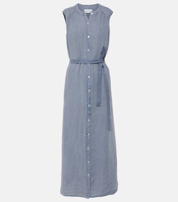 Robe longue Luna en lin | Velvet
