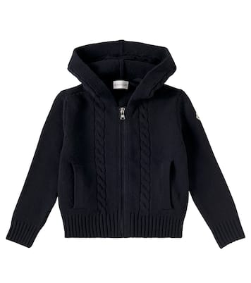 Felpa in lana con cappuccio | Moncler Enfant