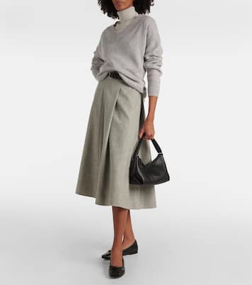 Ballerines Monili en cuir | Brunello Cucinelli