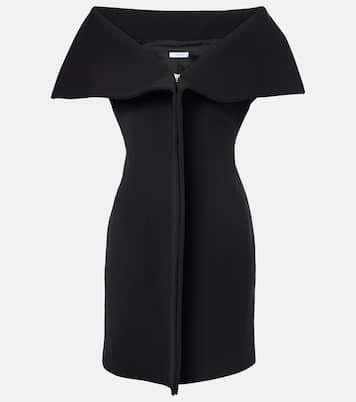 Abito corto con scollo bardot | Ferragamo