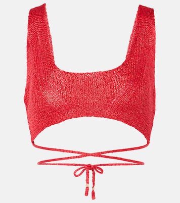 Alma knitted crop top | Bananhot