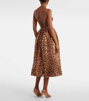 Abito bustier Crush in lino e seta | Zimmermann