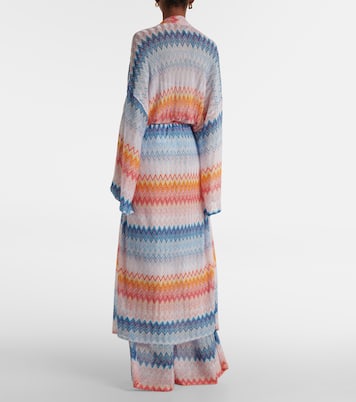 Pareo de lamé en zigzag | Missoni