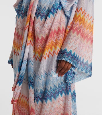 Pareo de lamé en zigzag | Missoni