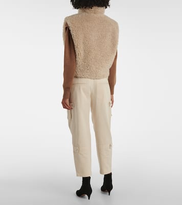 Chaleco Alisa de borrego sintético | Marant Etoile