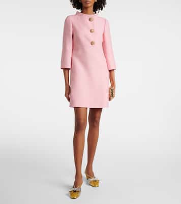 Crepe Couture embellished minidress | Valentino