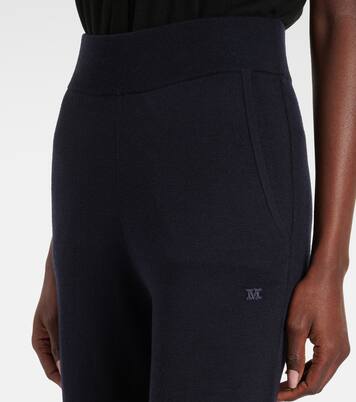 Pantaloni a gamba larga Wilma in lana vergine | Max Mara