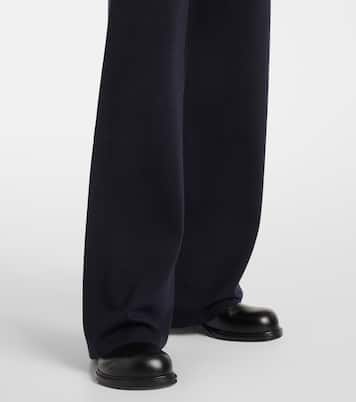 Pantaloni a gamba larga Wilma in lana vergine | Max Mara