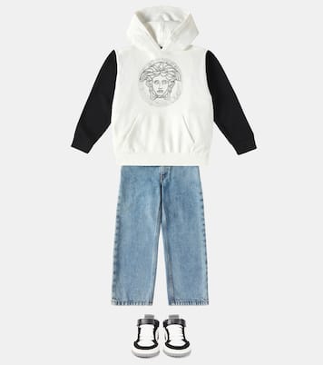 Sudadera con capucha Medusa de algodón | Versace Kids