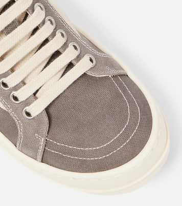 DRKSHDW Hollywood Vintage canvas sneakers | Rick Owens