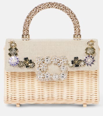 Jewel Efflorescence Mini tote bag | Roger Vivier