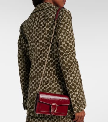 Dionysus Mini patent leather crossbody bag | Gucci