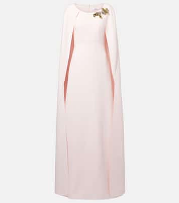 Vestido de fiesta Yuna con capa | Safiyaa