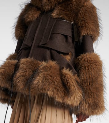 Wool blouson | Sacai