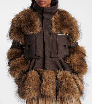 Wool blouson | Sacai