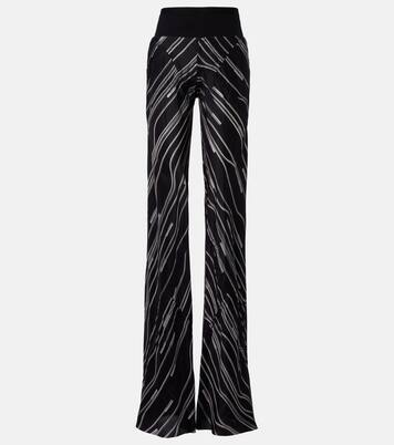 Weite Hose Bias aus Cady-Crêpe | Rick Owens