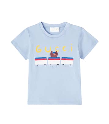 X Euan Roberts Baby T-Shirt aus Jersey | Gucci Kids