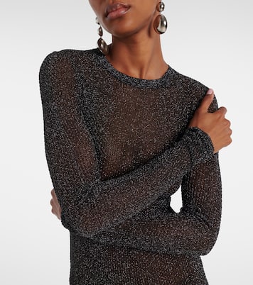 Robe longue Fanelie en lamé | Isabel Marant