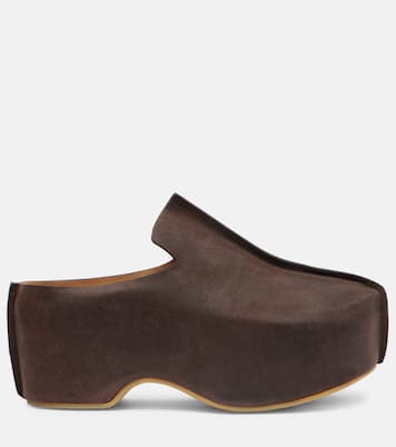 스웨이드 플랫폼 뮬  | JW Anderson