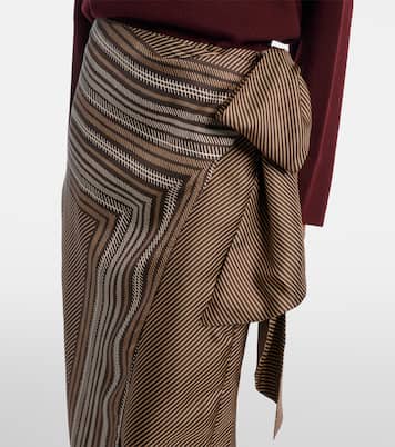 Wickelrock Edro aus Seide | Max Mara